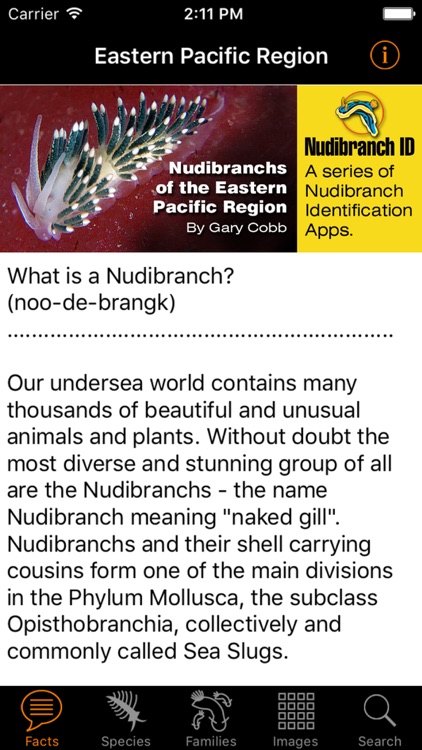 Nudibranch ID Eastern Pacific screenshot-1