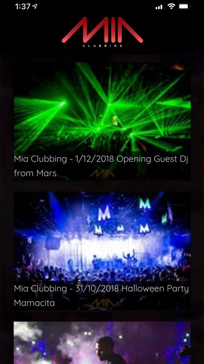 Mia Clubbing