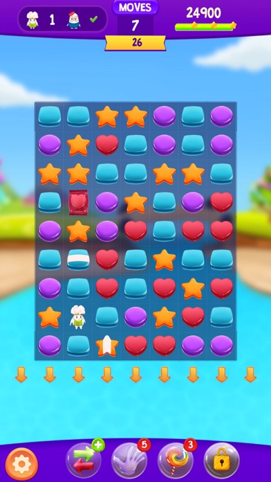 Gummy Wonderland - Match 3 screenshot 3