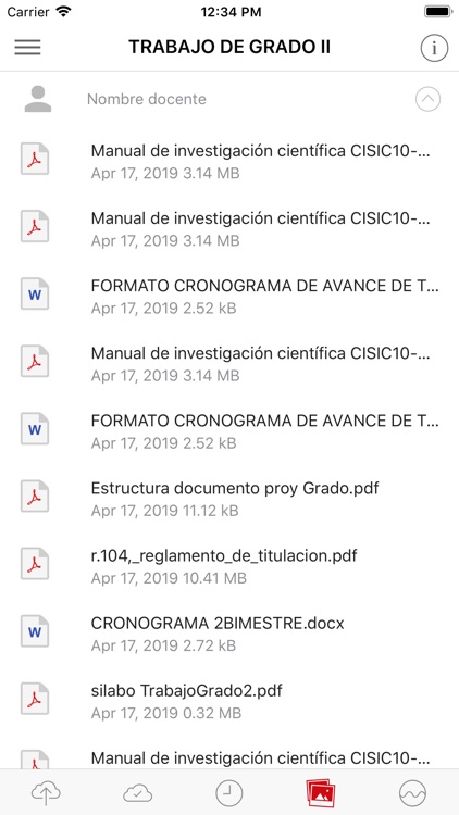 App UTN (Estudiantes) screenshot-4