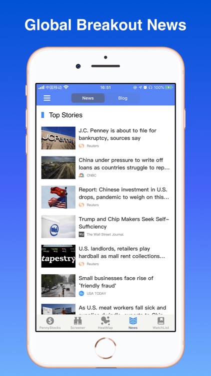 Penny Stocks - screener & map screenshot-5