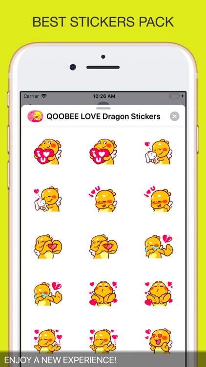 QOOBEE LOVE Dragon Stickers