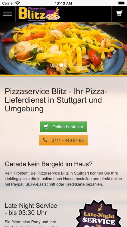 Pizza-Blitz Stuttgart