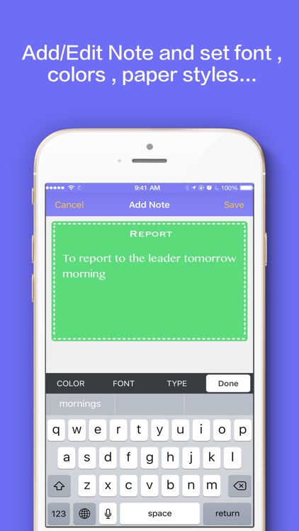 Sticky Note & Create Wallpaper