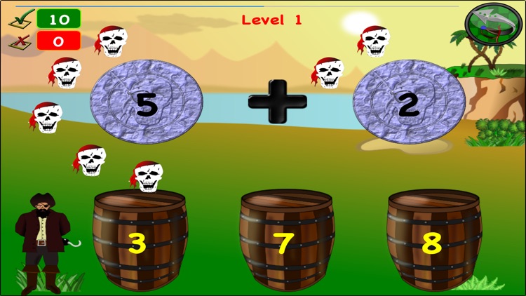 Games Math Pirate Learn Lite