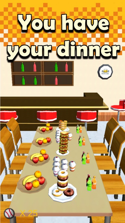 Dinner Destroy 3D screenshot-0