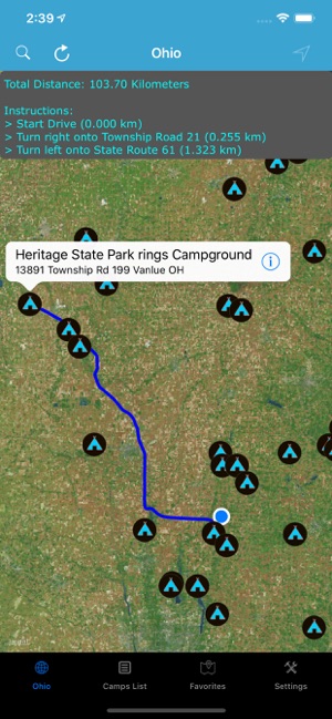 Ohio – Campgrounds & RV Parks(圖2)-速報App