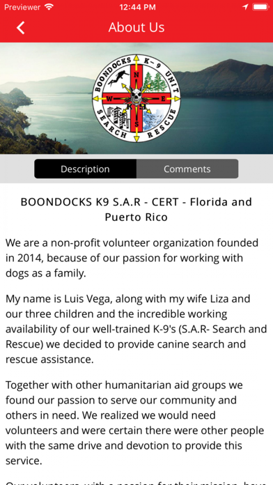 Boondocks K-9 Search & Rescue screenshot 2