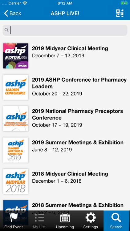 ASHP LIVE!