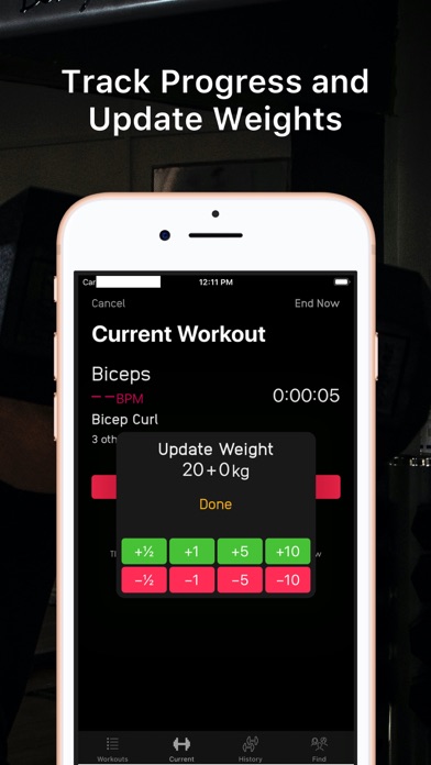 FitLogger Gym Fitness Tracker screenshot 2