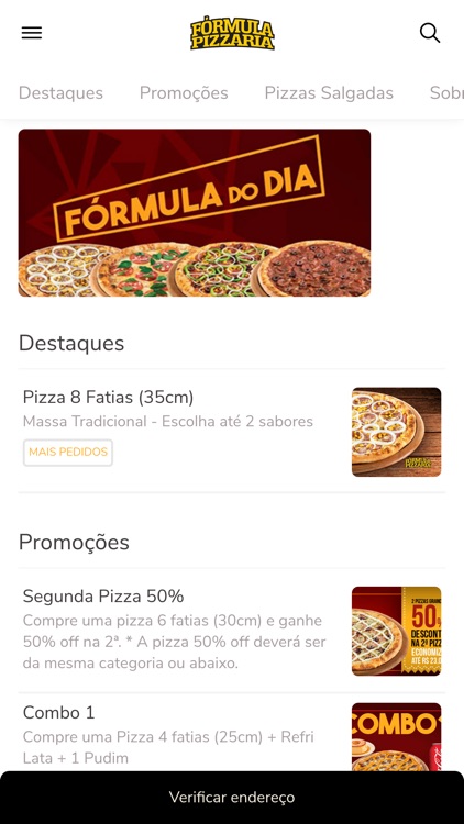 Fórmula Pizzaria Delivery