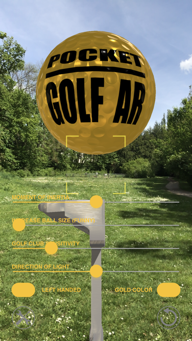 Screenshot of [AR] Pocket Golf4