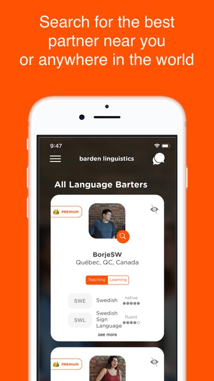 Barden Language Exchange