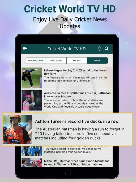 Live Cricket World TV HDのおすすめ画像4