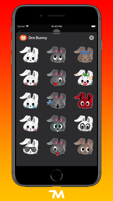 Dre Bunny Stickers screenshot 3