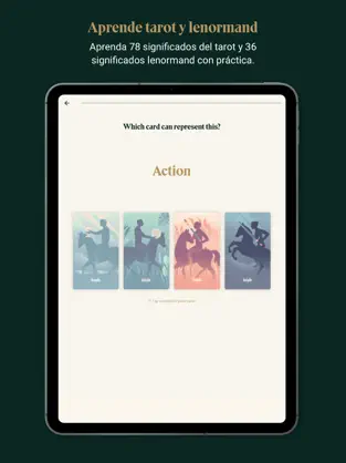 Captura 2 Labyrinthos Tarot iphone