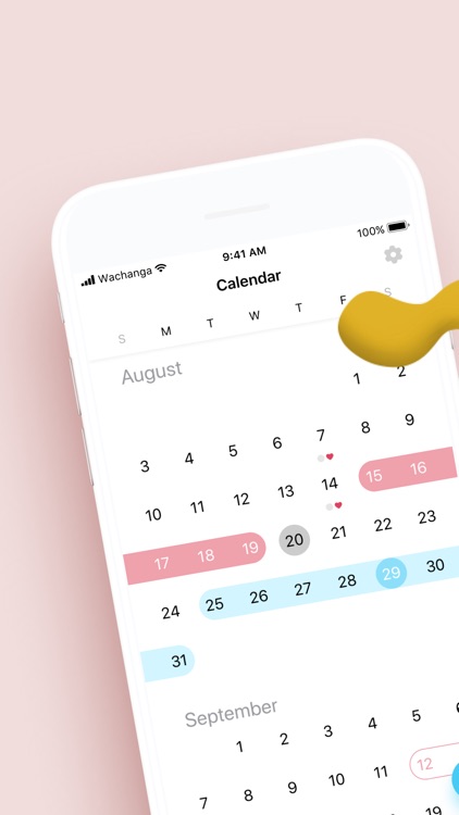 Clover Period Tracker Calendar