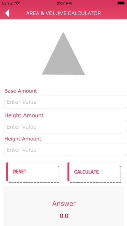 AREA - VOLUME CALCULATOR screenshot-3