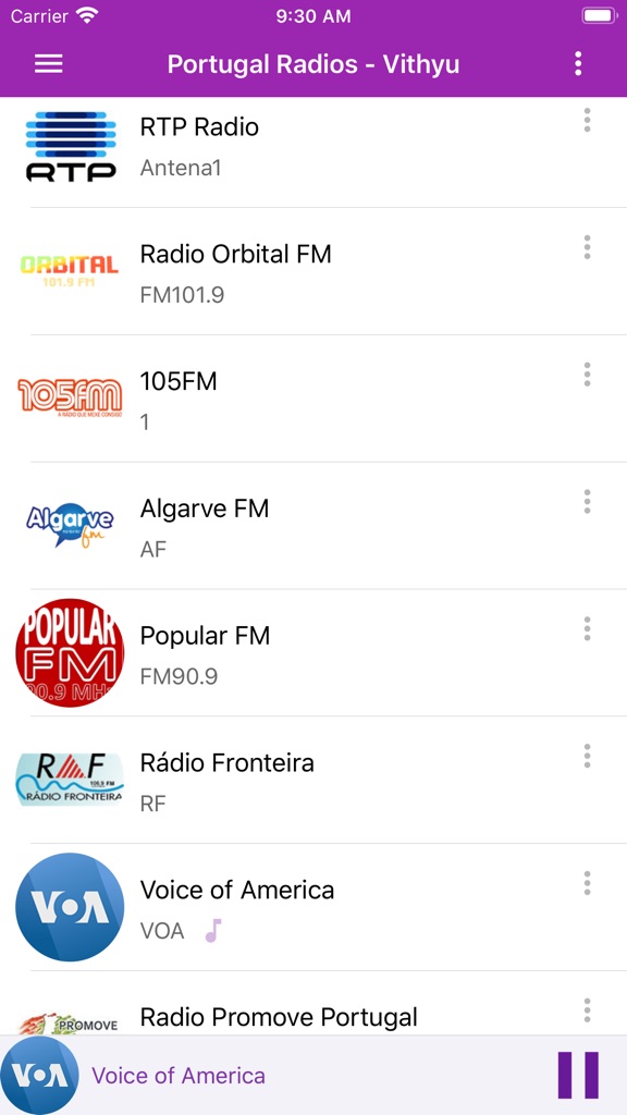 【图】Vithyu – Online Radio Player(截图2)