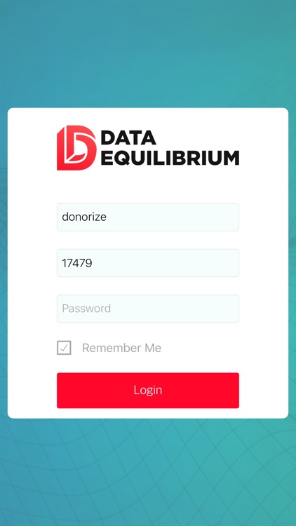 Data Equilibrium