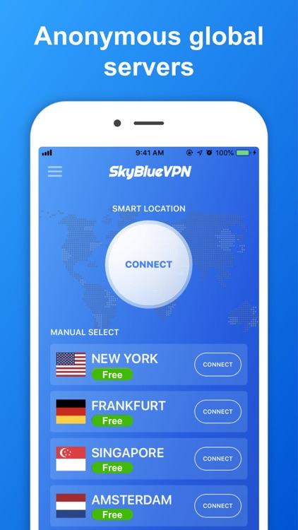 SkyBlueVPN: VPN Fast & Secure screenshot-3