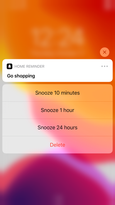 Home Reminder screenshot 4