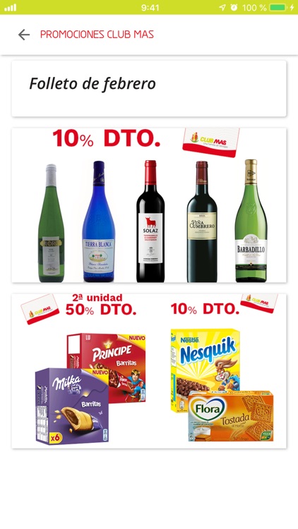 Supermercados MAS: cupones