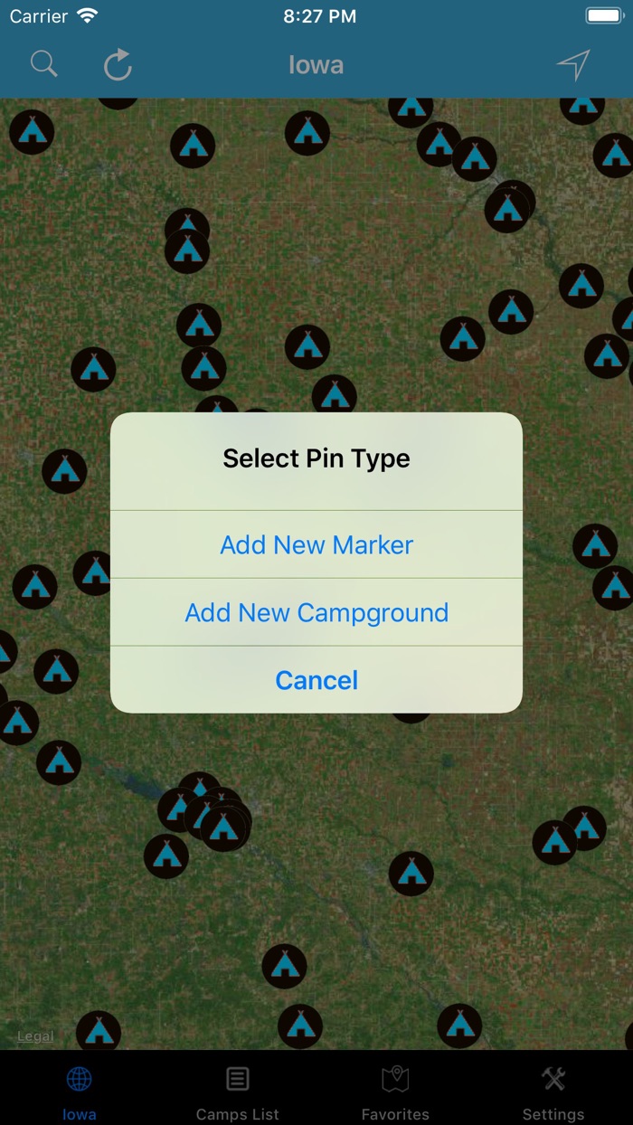 Iowa – Campgrounds  RV Parks