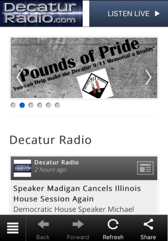 Decatur Radio screenshot 2