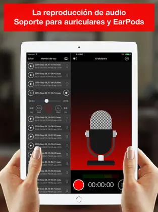 Captura de Pantalla 2 Voice Recorder Lite: Grabar HD iphone