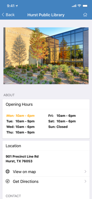 Hurst Public Library App(圖6)-速報App