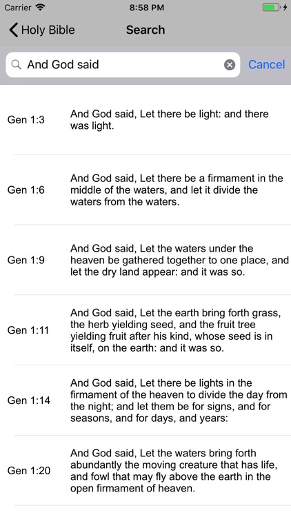 Bible ⋆ screenshot-3