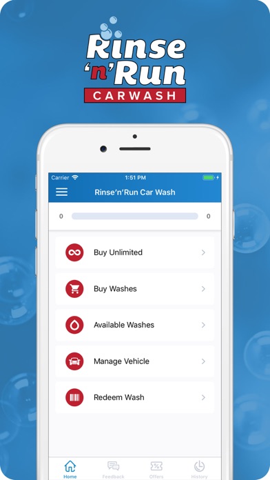 How to cancel & delete Rinse’n’Run Car Wash from iphone & ipad 1