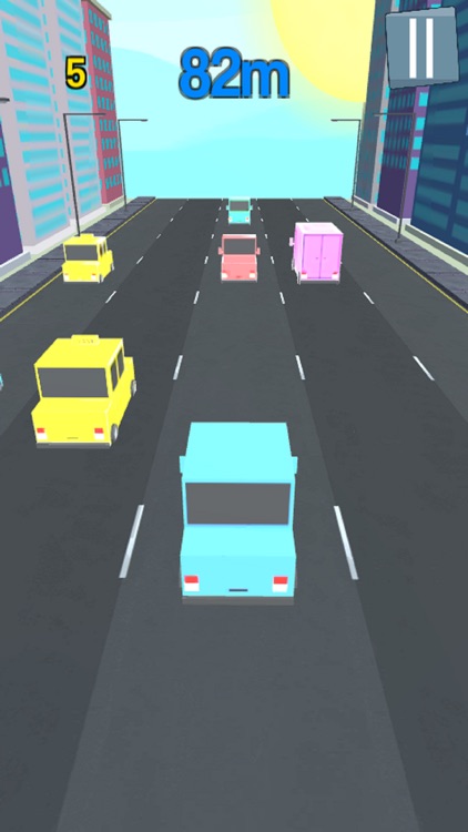 Rushy City:Traffic Dodge Run screenshot-4