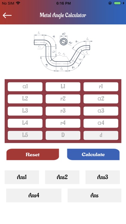 Metal Angle Calculator screenshot-4