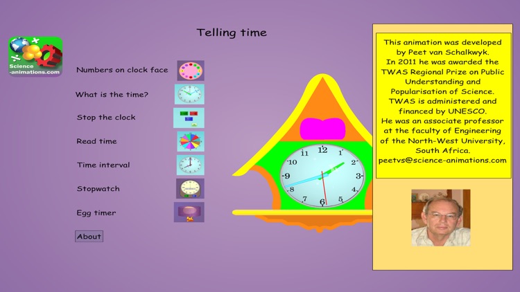 Telling Time Animation