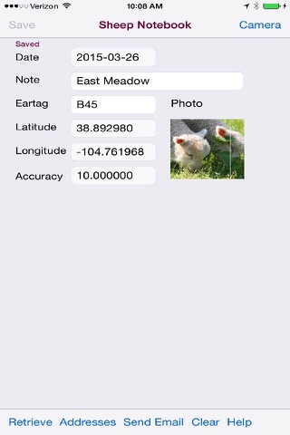 Sheep Notebook for iPhone screenshot 2