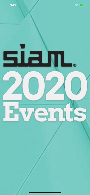 SIAM 2020 Conferences(圖1)-速報App