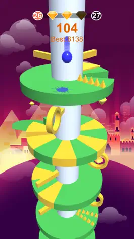 Game screenshot Hop Ball-Bounce On Stack Tower hack