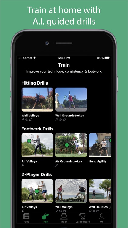 SwingVision: Tennis at Home