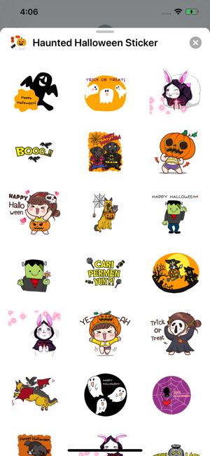 Haunted Halloween Sticker(圖3)-速報App