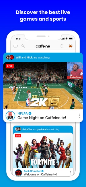 Caffeine: Live Streaming(圖3)-速報App