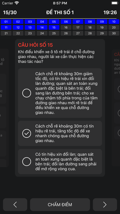 Lý thuyết sát hạch lái xe ôtô screenshot 3