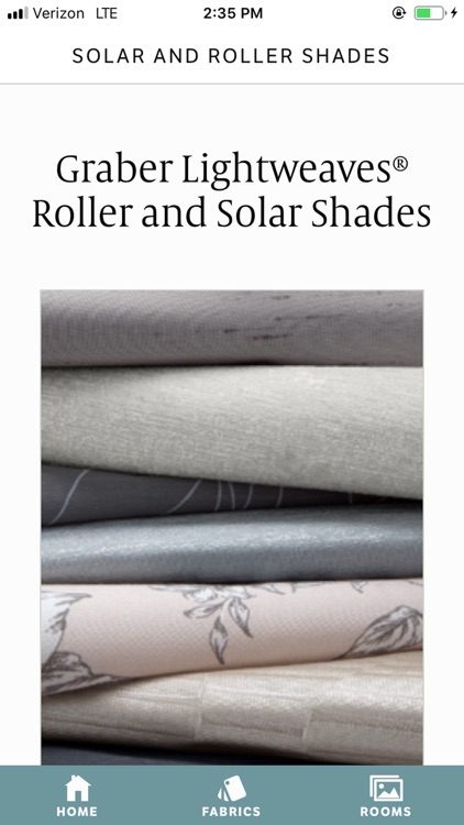 Graber Solar and Roller Shades