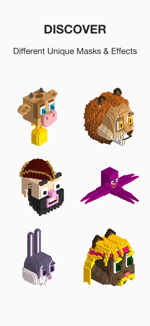 VoxelCam Selfie Masks/Effects(圖3)-速報App