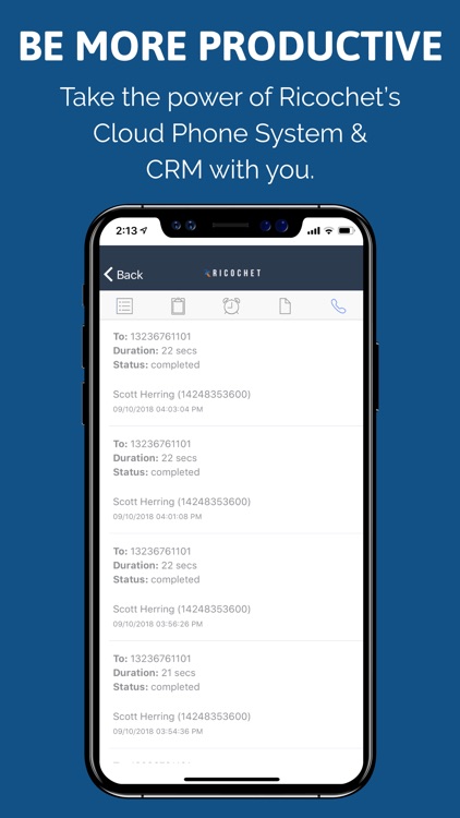 Ricochet360 Mobile CRM screenshot-4