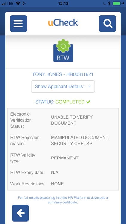 uCheck Tracking and Results screenshot-4