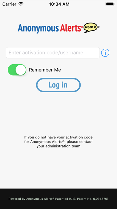 How to cancel & delete Anonymous Alerts Reporting App from iphone & ipad 1