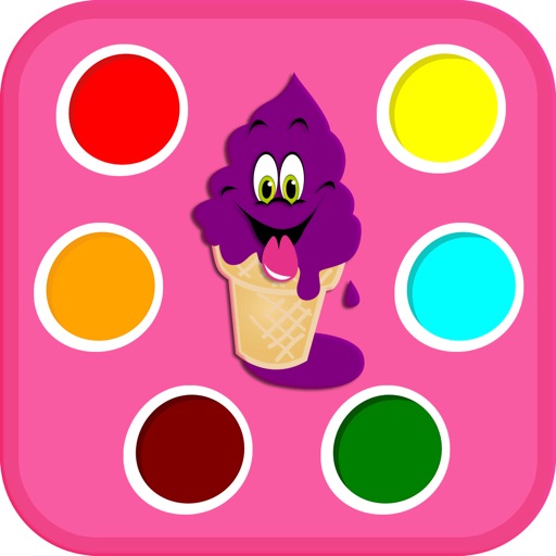 Learning Colors Ice Cream Shop iOS App