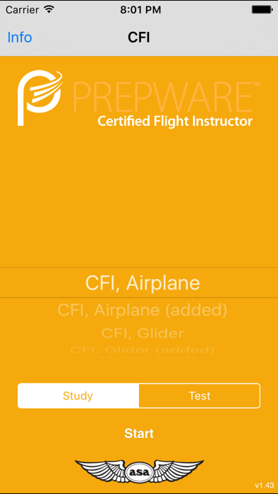 Prepware CFI Screenshot